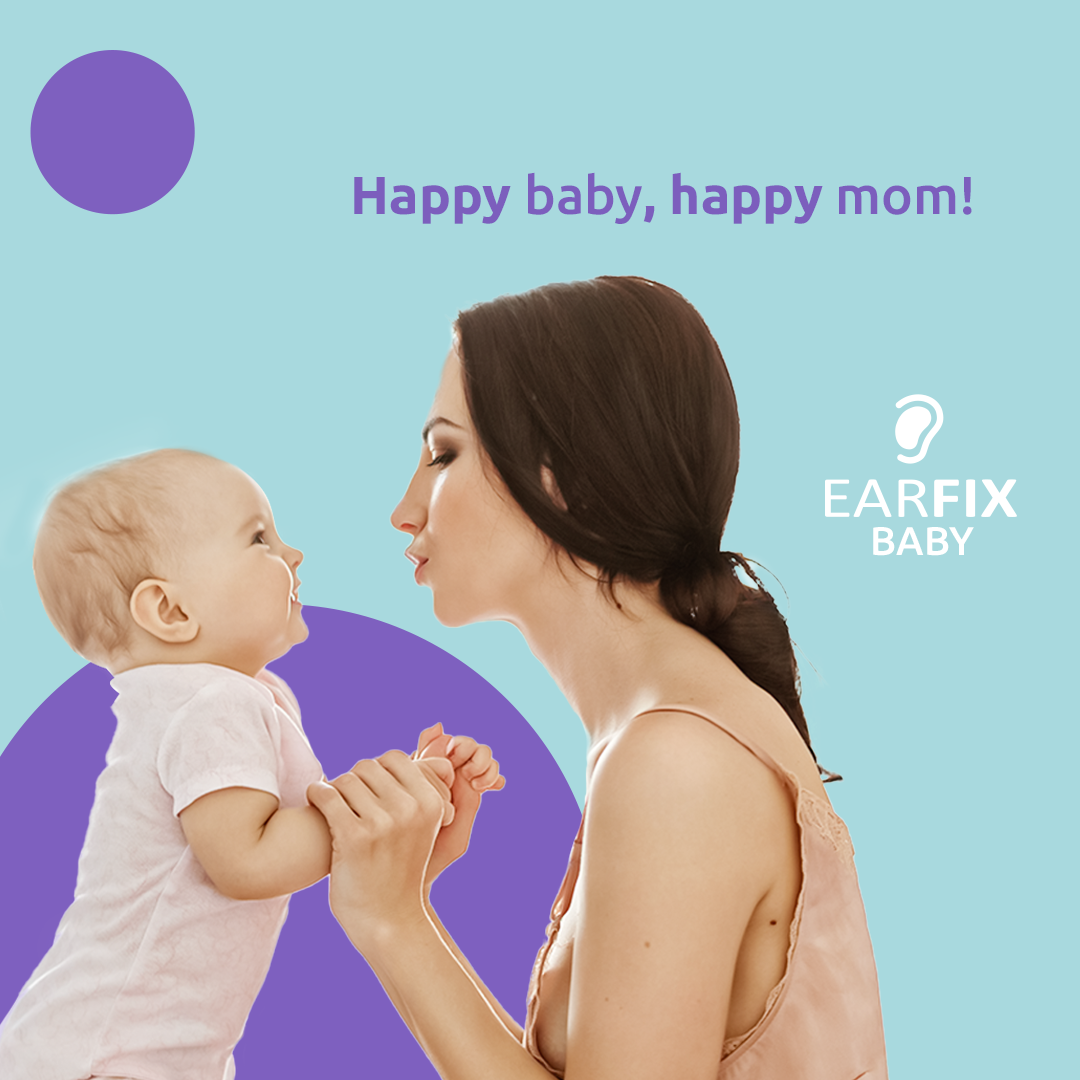 EarFix Mini Ear Corrector – 8-Pack Ear Stickers to Hold Back The Ear – Ear Corrector for 3 Months to 3 Years of Age – Waterproof Ear Stickers for Prominent Ears, Protruding Ears