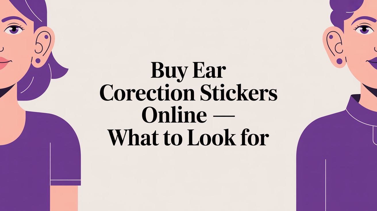 Buy ear correction stickers online — what to look for – EarFix USA