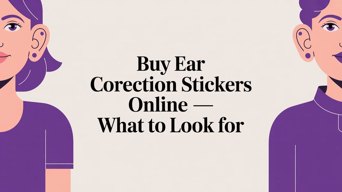 Buy ear correction stickers online — what to look for