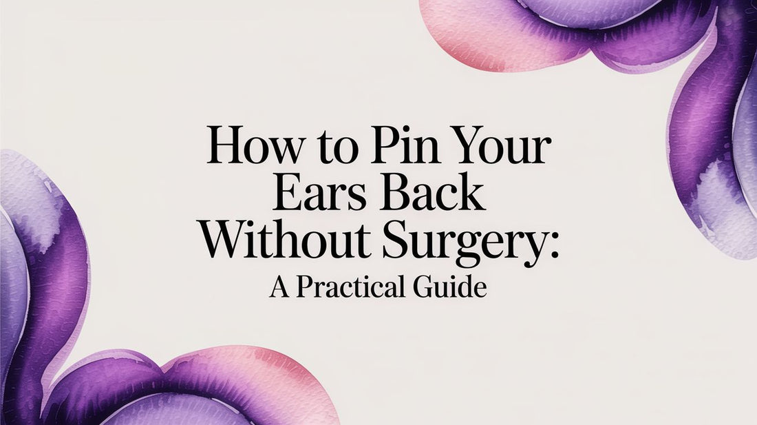 How to pin your ears back without surgery: A practical guide