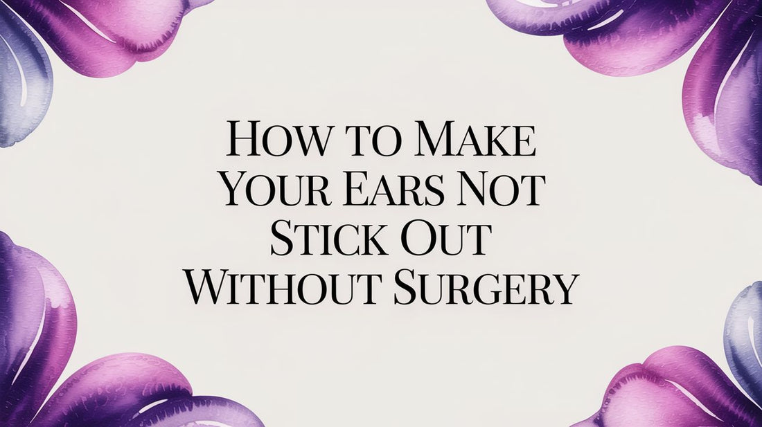 How to Make Your Ears Not Stick Out Without Surgery