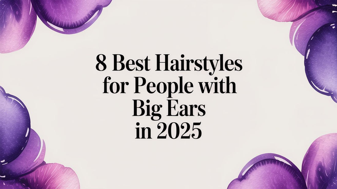 8 Best Hairstyles for People with Big Ears in 2025