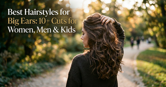 Best hairstyles for big ears guide