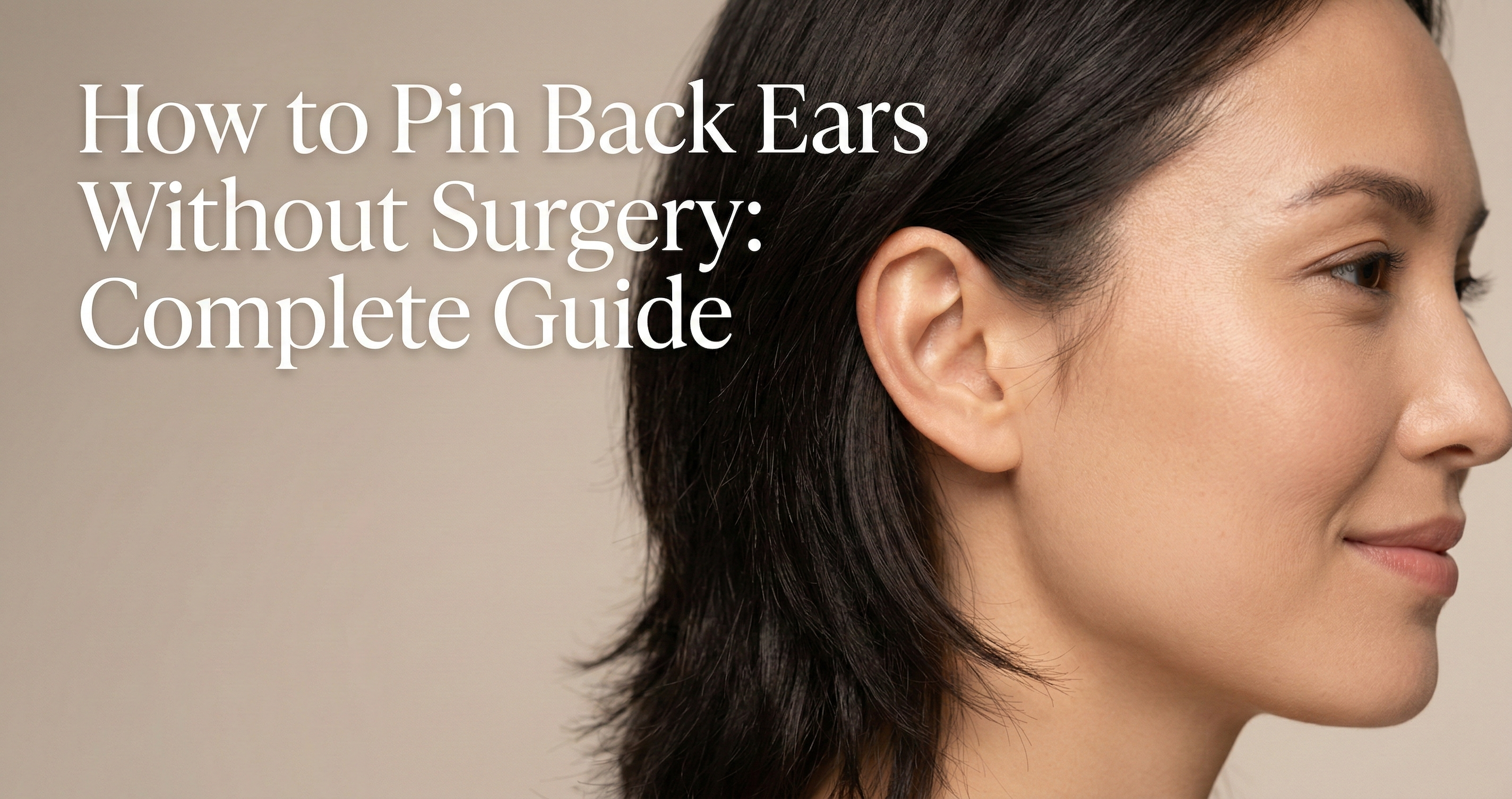 How to Pin Back Ears Without Surgery: Complete Guide – EarFix USA